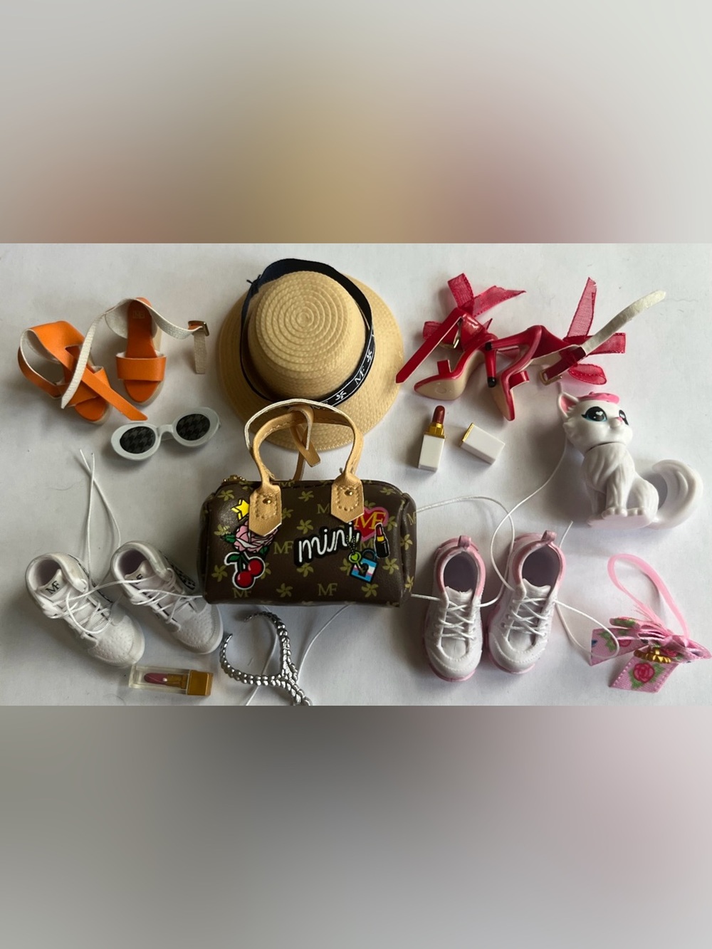 Zuru Mini Brands Fashion Shoes Purse Sunglasses Lipstick Lot